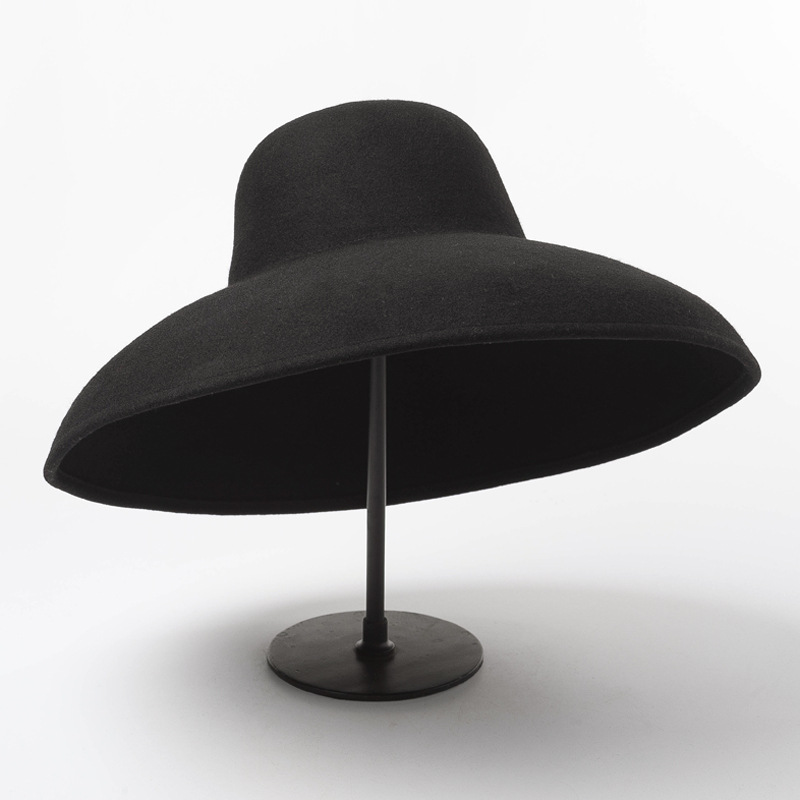 Classical Big Wide Brim Wool F - огляд і ціна Hat Floppy Wide