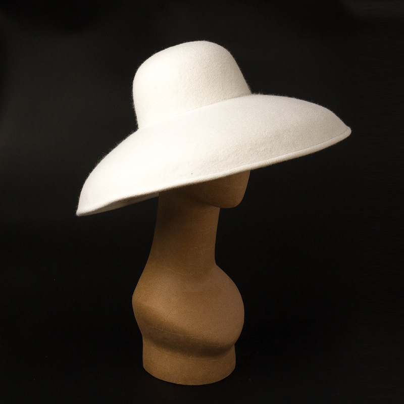 Classical Big Wide Brim Wool F - огляд і ціна Hat Floppy Wide