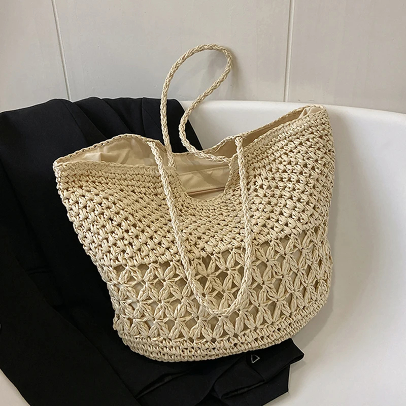 Casual Design Straw Weave Bags - огляд і ціна Crochet Bag Raffia