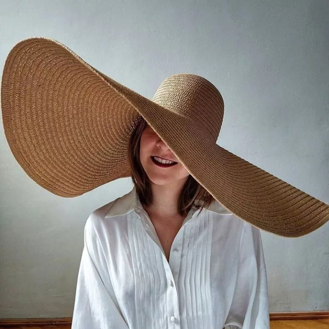 Oversized Beach Straw Hats for - огляд і ціна Hat Floppy Wide