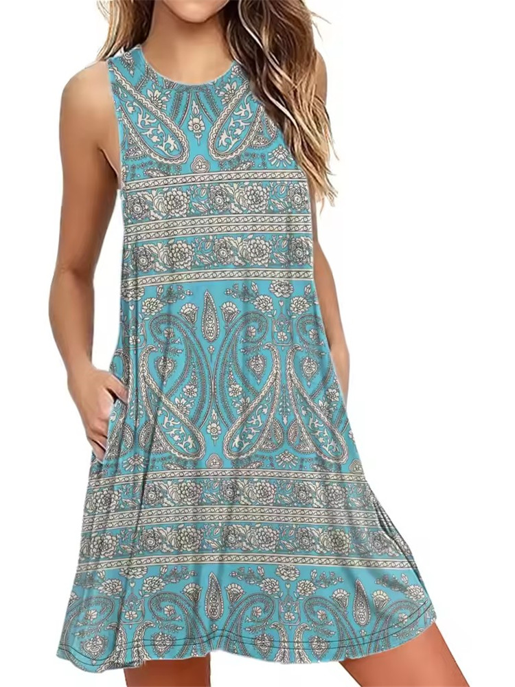 9XL Plus Size Sundress Loose F - огляд і ціна Romper Floral Print
