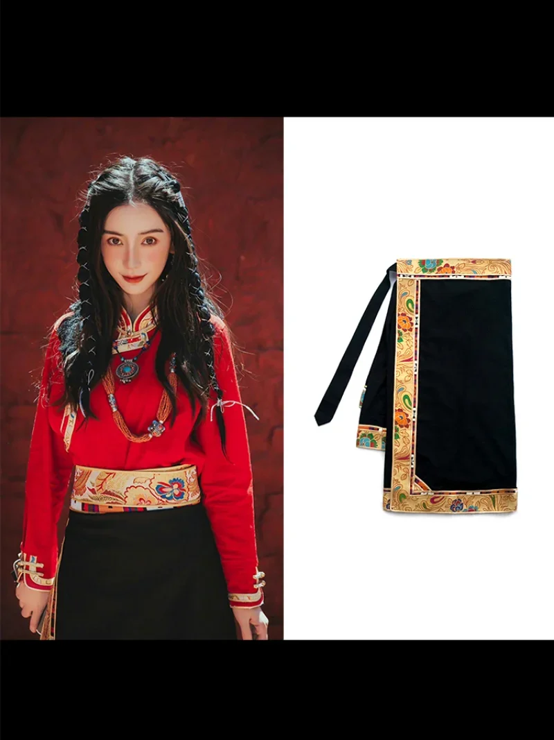 Traditional Tibetan Dress Wrap - огляд і ціна Linen Dress Wrap