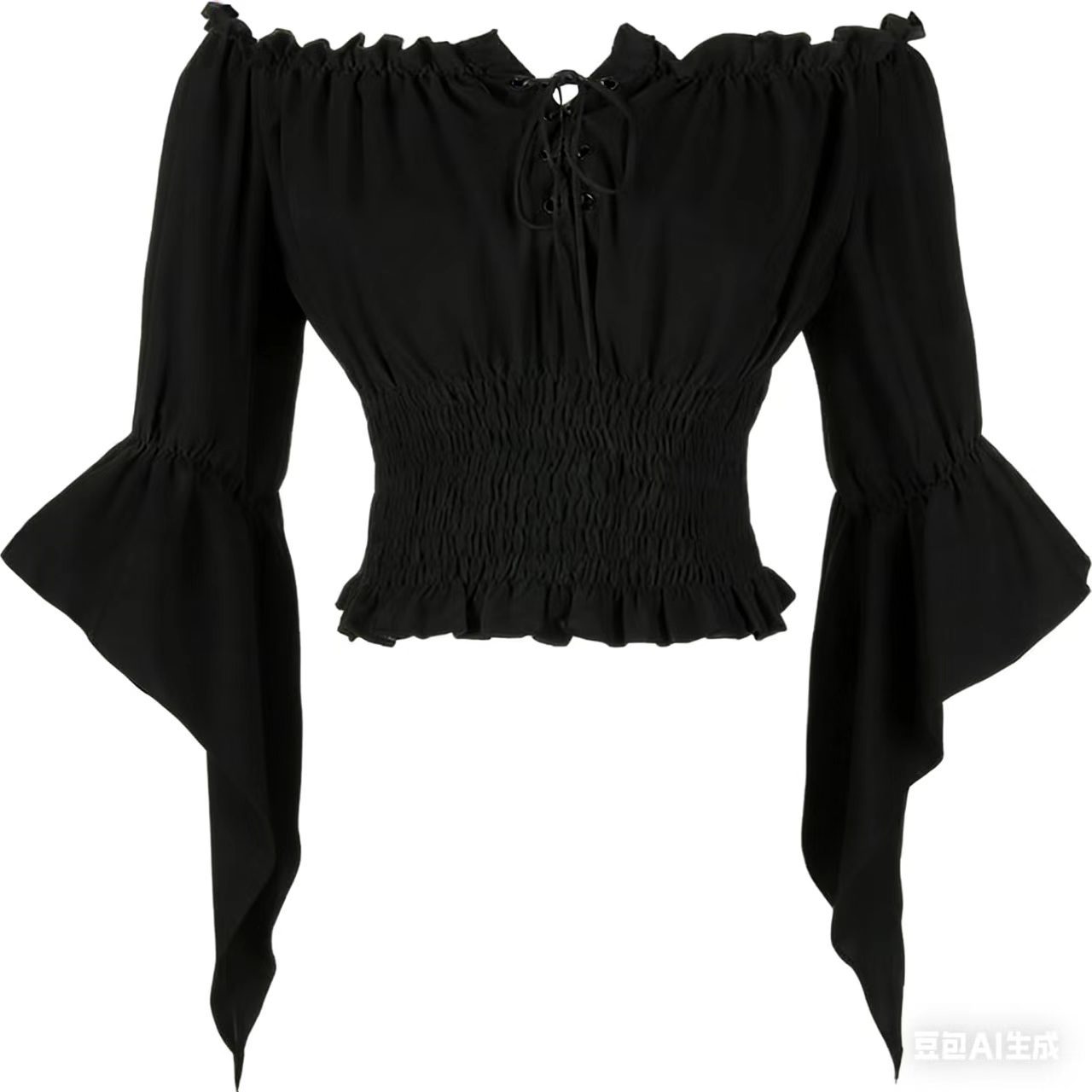 Renaissance Medieval Aristocra - огляд і ціна Blouse Off Shoulder
