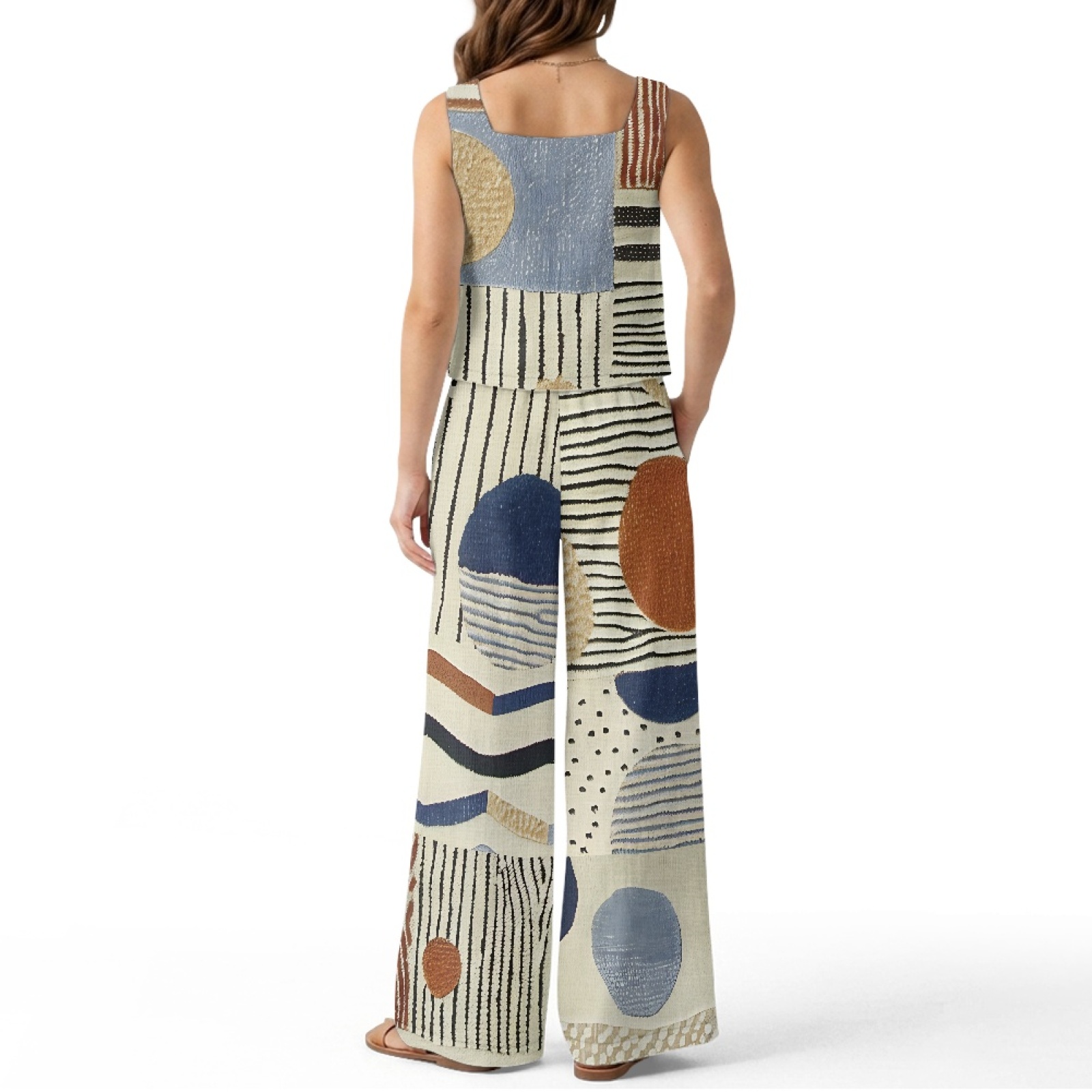 INSTANTARTS Women’s Linen Vest - огляд і ціна Linen Pant Wide