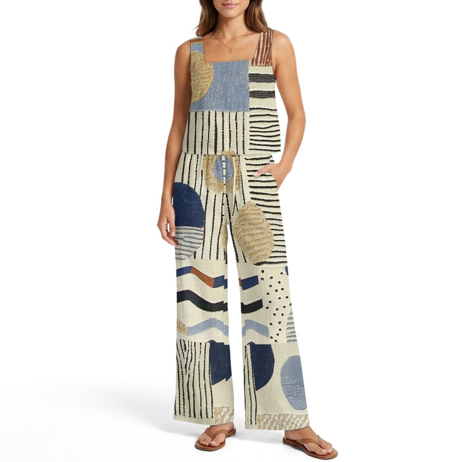 INSTANTARTS Women’s Linen Vest - огляд і ціна Linen Pant Wide