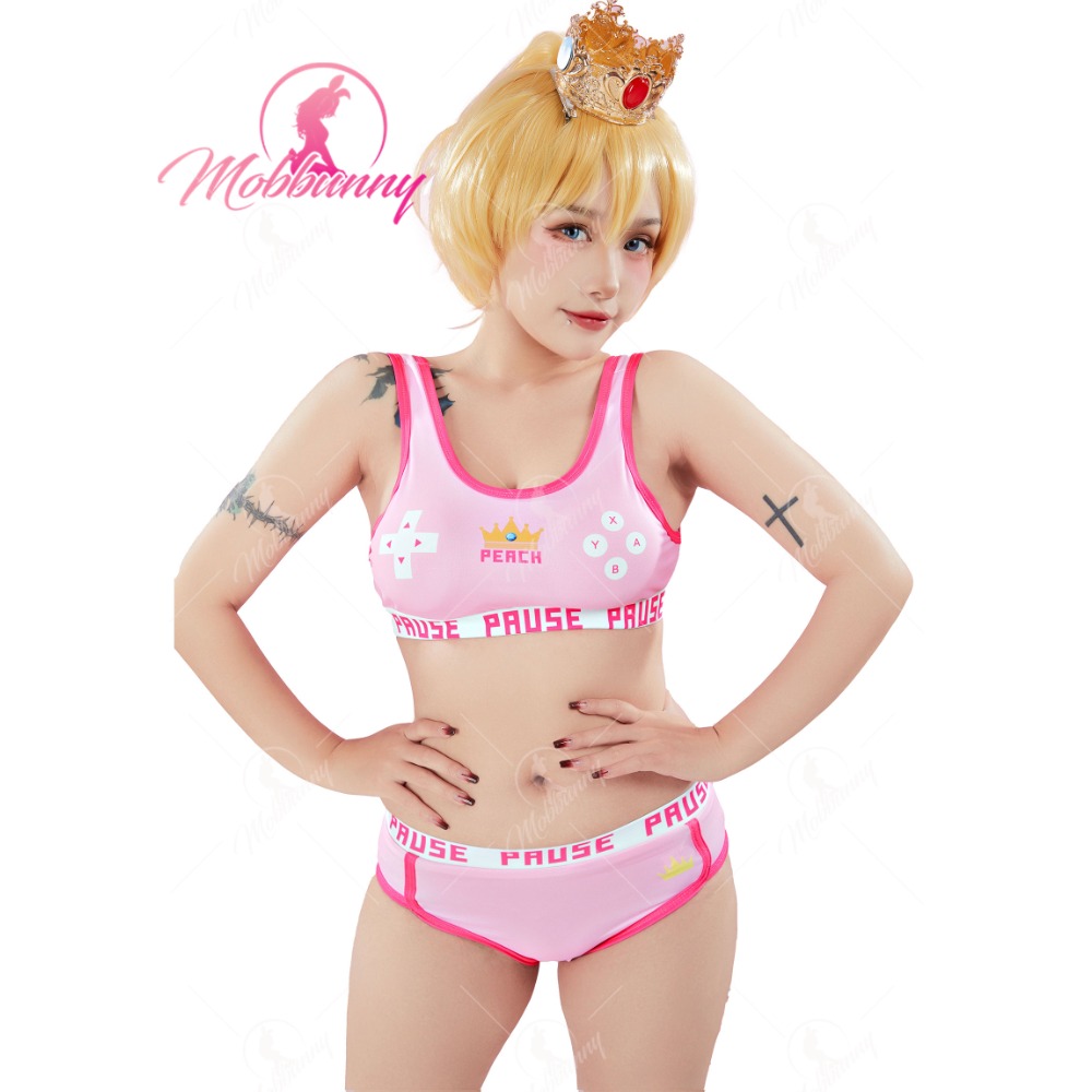 MOBBUNNY Peach Derivative Spor - огляд і ціна Bralette Triangle Set