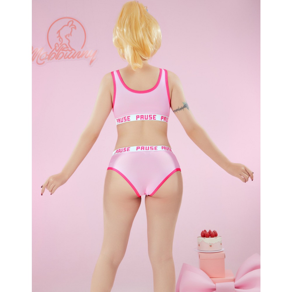 MOBBUNNY Peach Derivative Spor - огляд і ціна Bralette Triangle Set