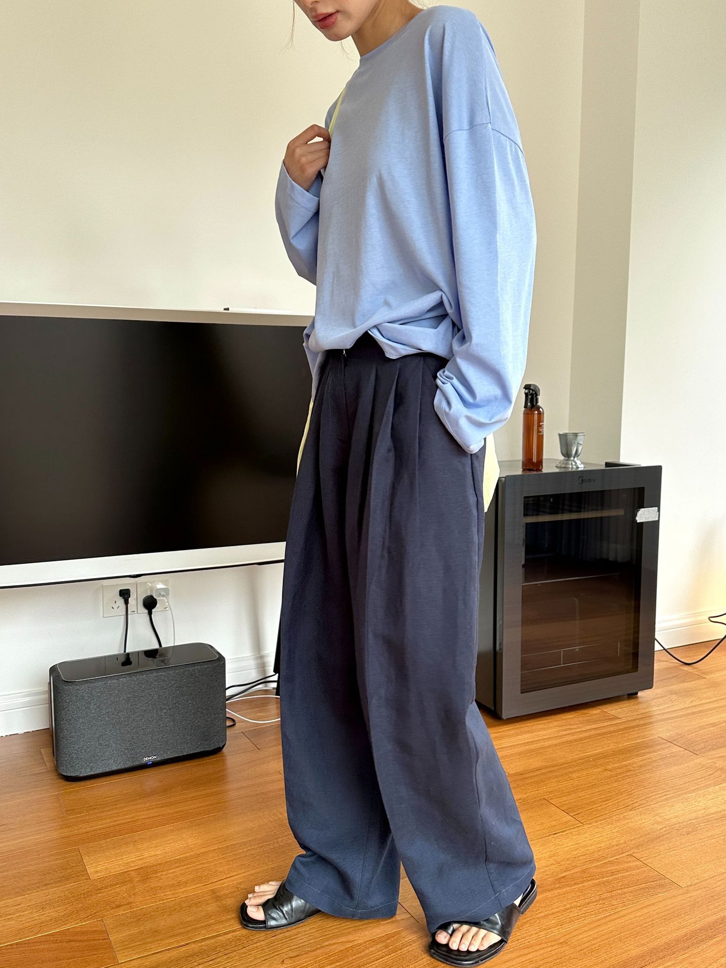 Casual Linen Wide Leg Pants Pl - огляд і ціна Linen Pant Wide