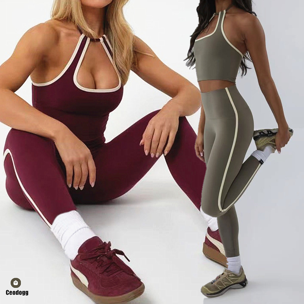 Hanging Halter Top Women Sport - огляд і ціна Bralette Triangle Set