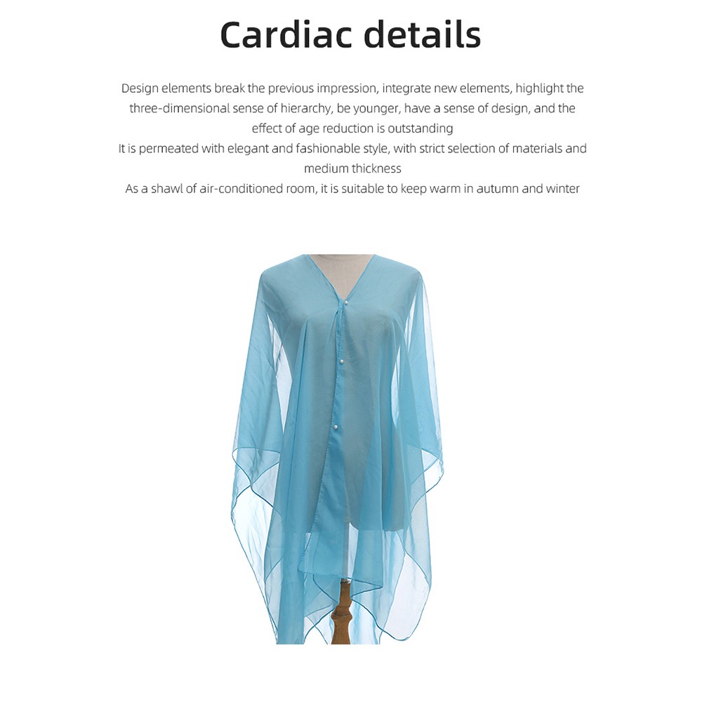Fashion Solid color Shawl Scar - огляд і ціна Cover Up Kaftan