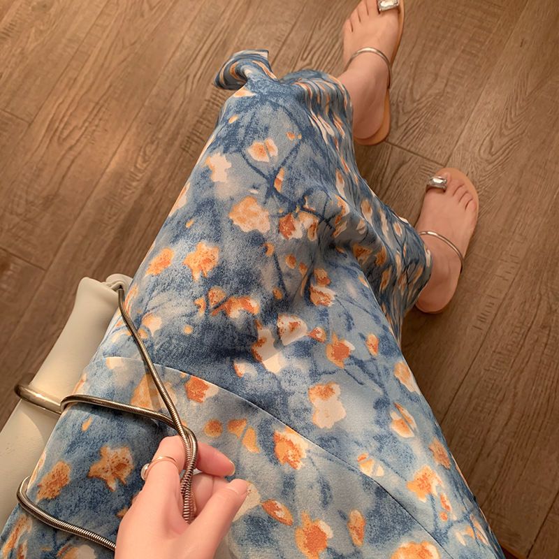 Women's Summer Two-Piece Set L - огляд і ціна Midi Skirt Floral