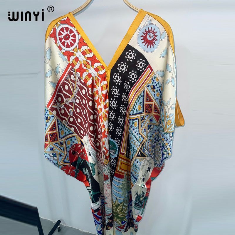 WINYI 2023 new Bohemian fashio - огляд і ціна Cover Up Kaftan