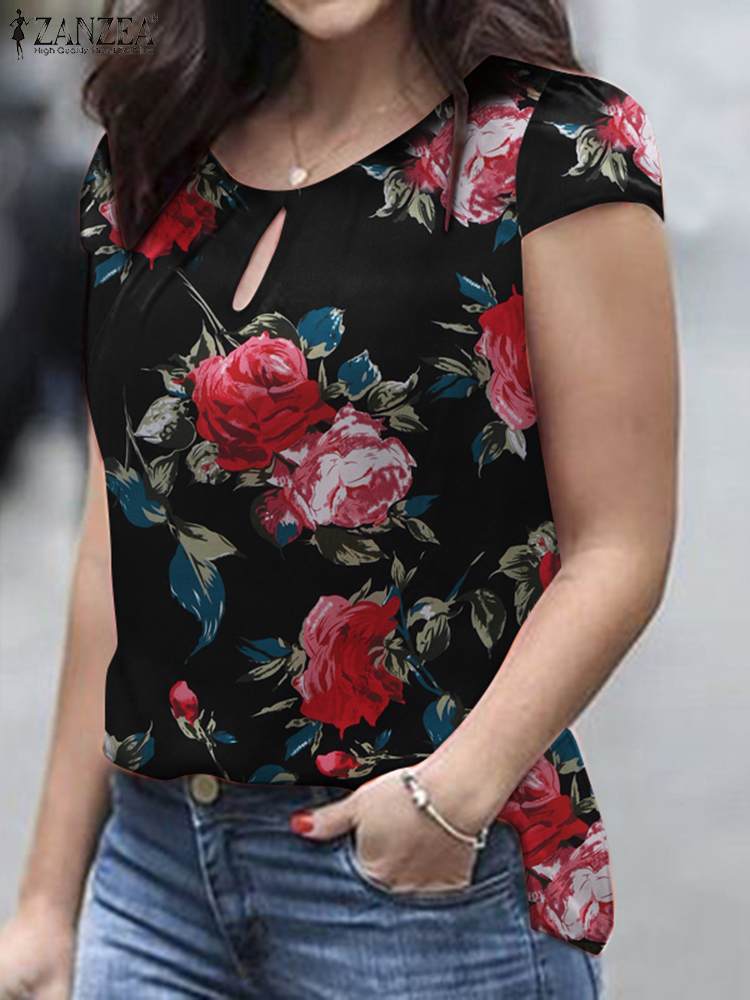 ZANZEA Summer Bohemian Short S - огляд і ціна Romper Floral Print