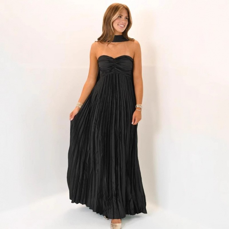 Wedding Guest Dress Elegant Pa - огляд і ціна Maxi Dress Halter