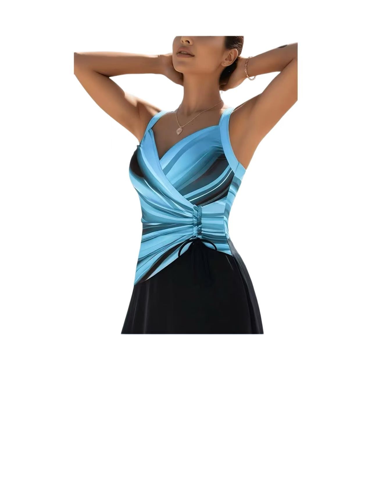 Women Swimdress One Piece Swim - огляд і ціна Swimsuit Bikini Ruched