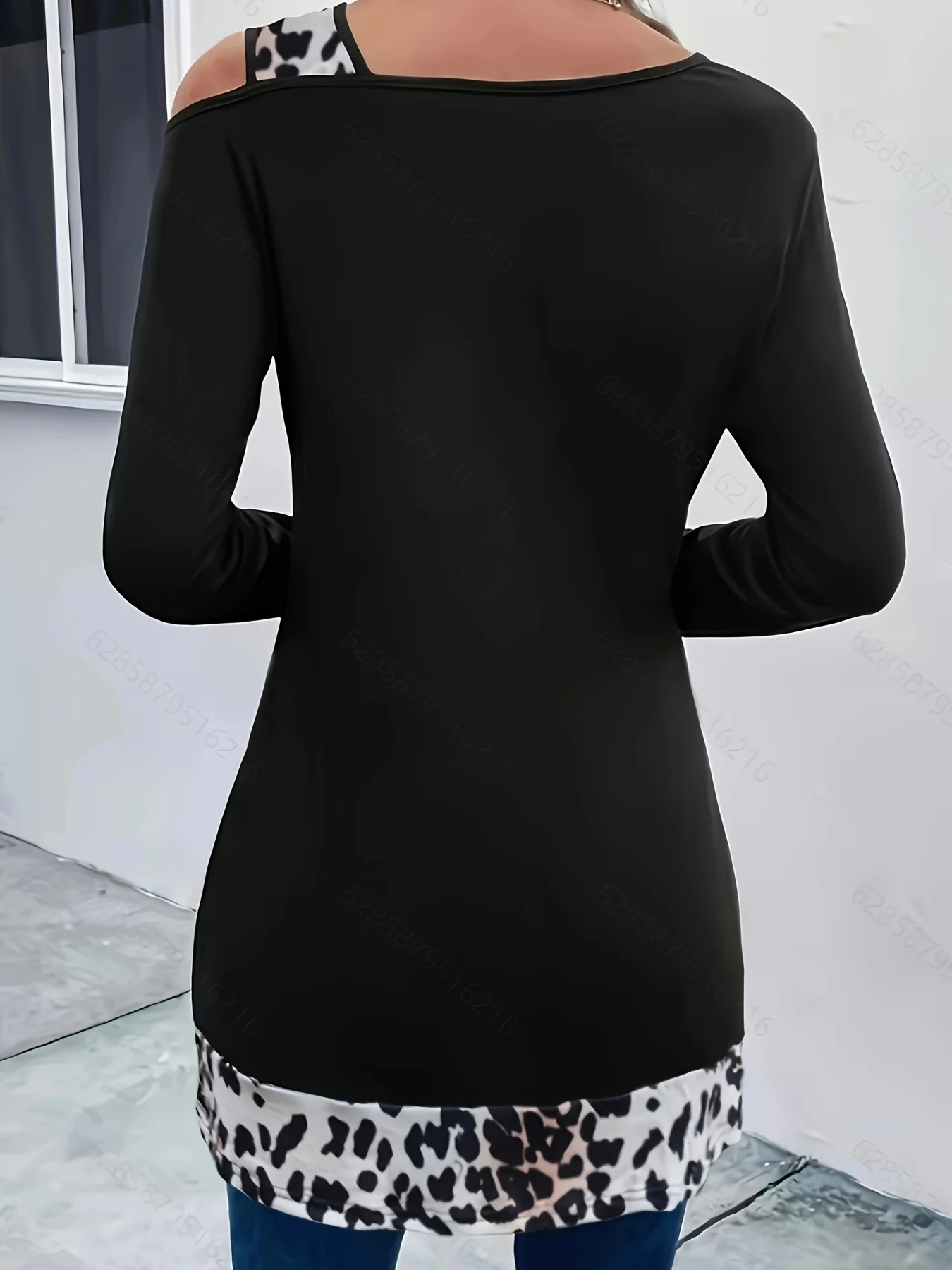 Plus Size 1XL-5XL Women's Fash - огляд і ціна Blouse Off Shoulder