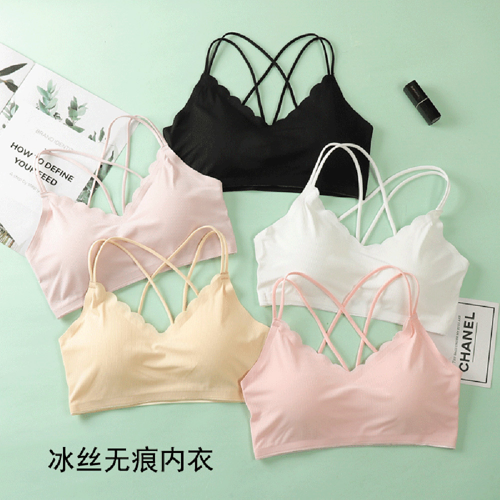 3D Sexy Lingerie Seamless Spor - огляд і ціна Bralette Triangle Set