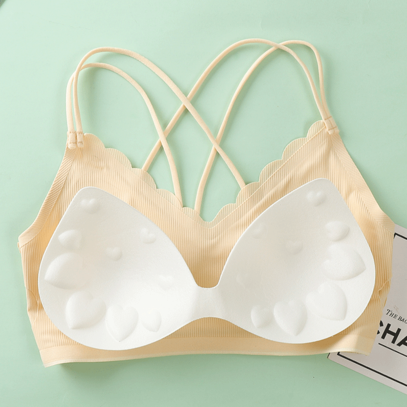 3D Sexy Lingerie Seamless Spor - огляд і ціна Bralette Triangle Set