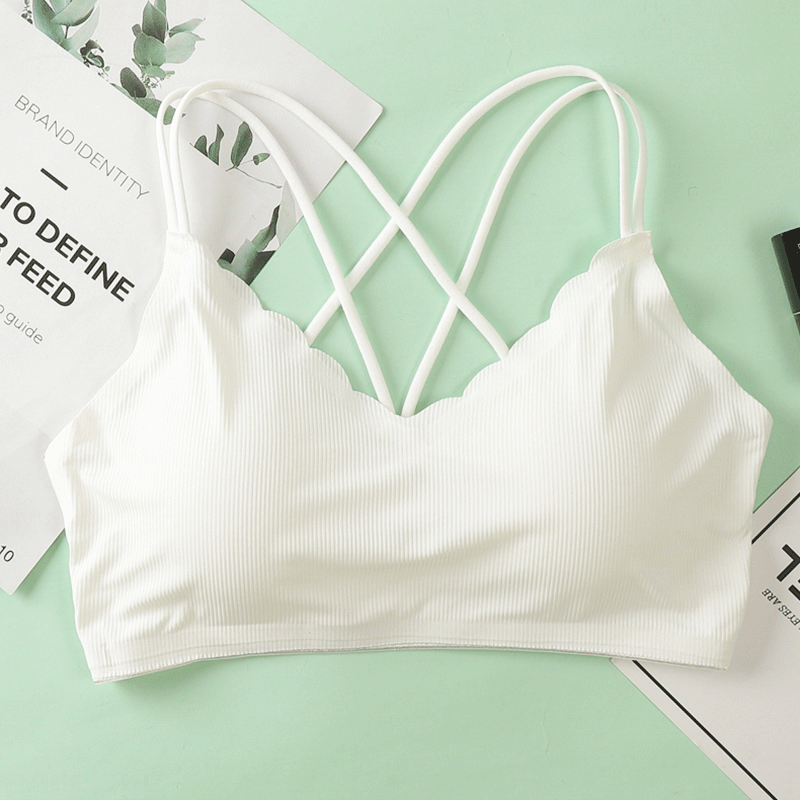 3D Sexy Lingerie Seamless Spor - огляд і ціна Bralette Triangle Set