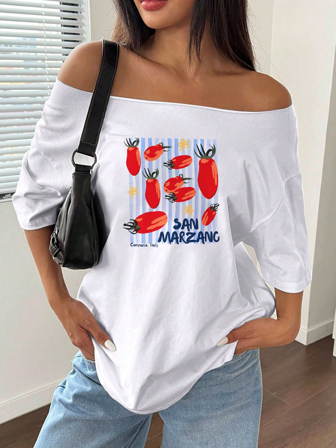 100% Cotton Plus Size San Marz - огляд і ціна Blouse Off Shoulder