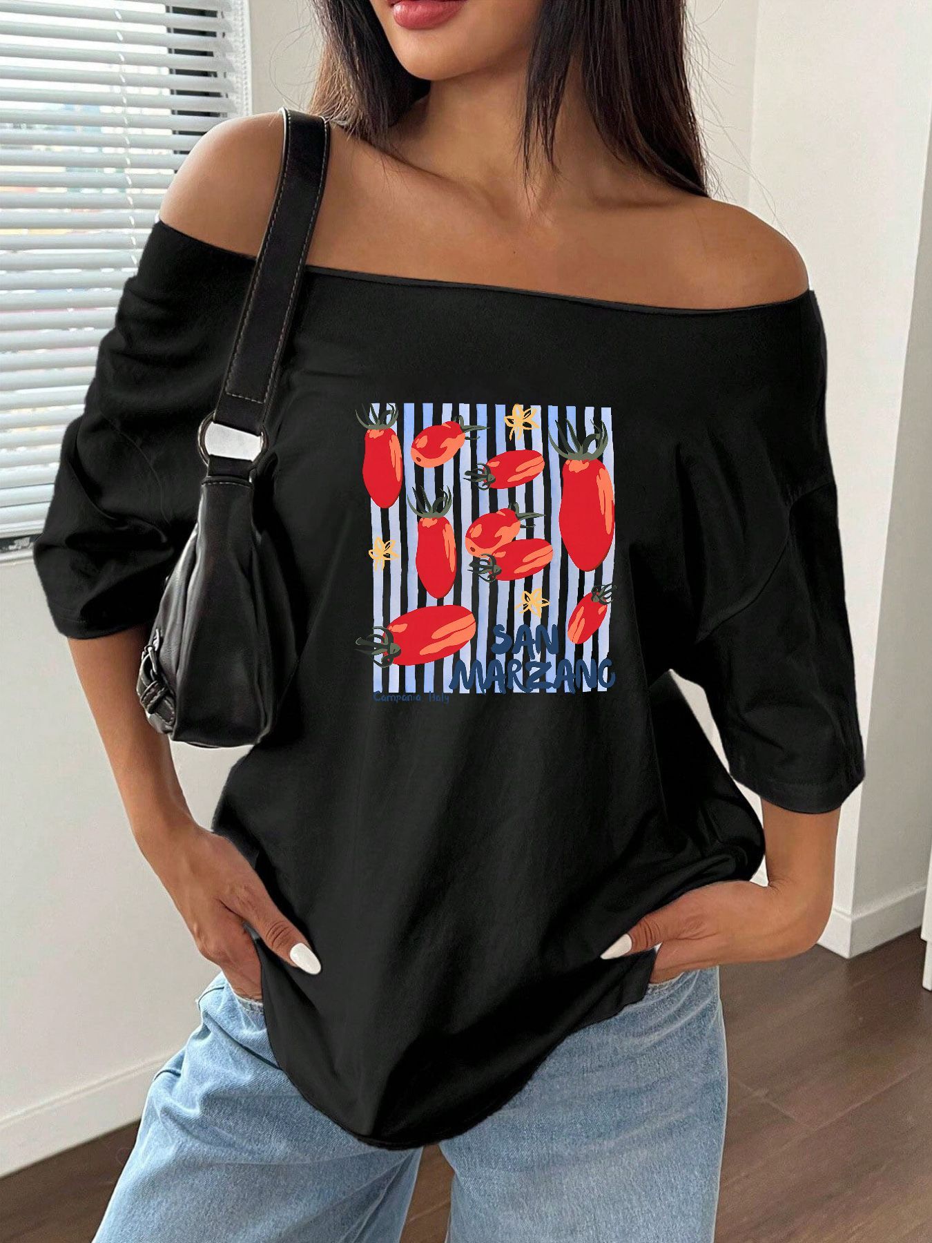 100% Cotton Plus Size San Marz - огляд і ціна Blouse Off Shoulder