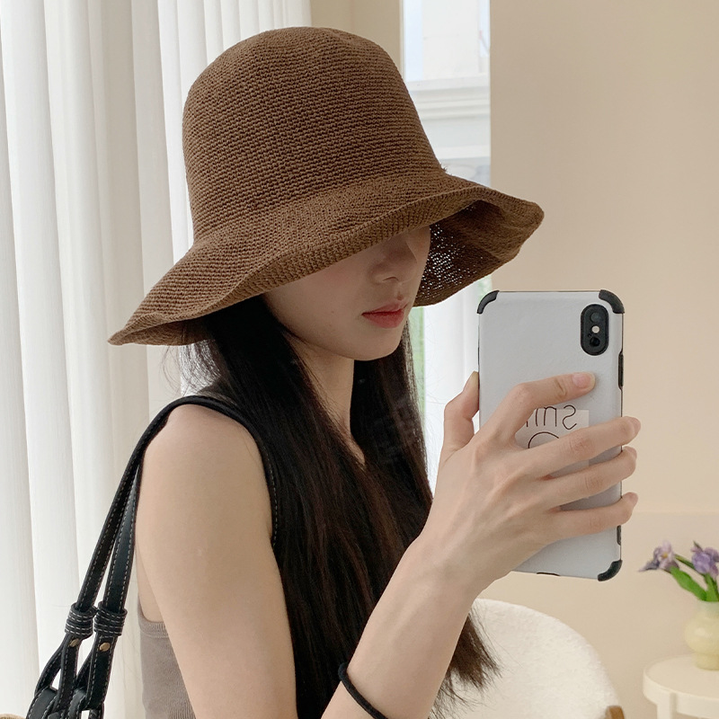 2025 new paper straw sun hat w - огляд і ціна Hat Floppy Wide