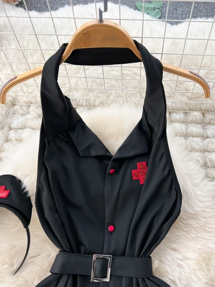 Erotic Fashion Sexy Halter Lin - огляд і ціна Maxi Dress Halter