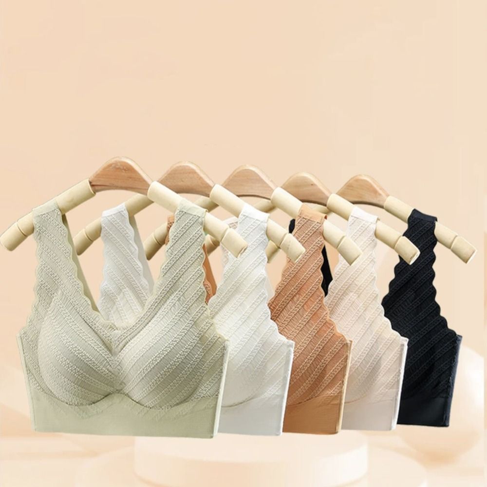 Seamless Bubble Lace Bra Widen - огляд і ціна Bralette Triangle Set