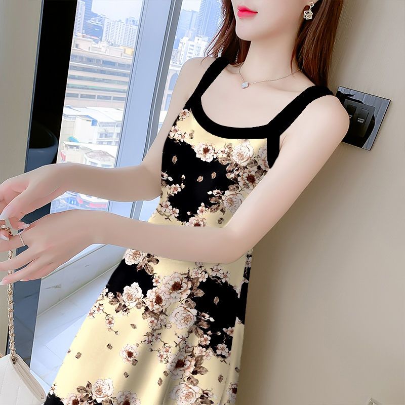 Summer Women Fashion Floral Pr - огляд і ціна Midi Skirt Floral
