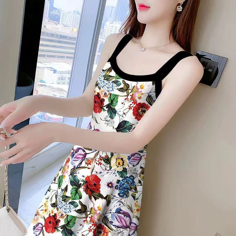 Summer Women Fashion Floral Pr - огляд і ціна Midi Skirt Floral