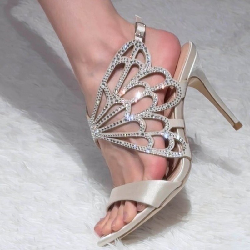 2026 New Arrival: Openwork But - огляд і ціна Sandal Strappy Heeled