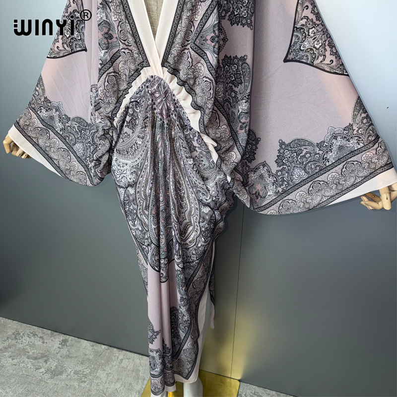 WINYI V-neck Sexy Dress Arabic - огляд і ціна Cover Up Kaftan