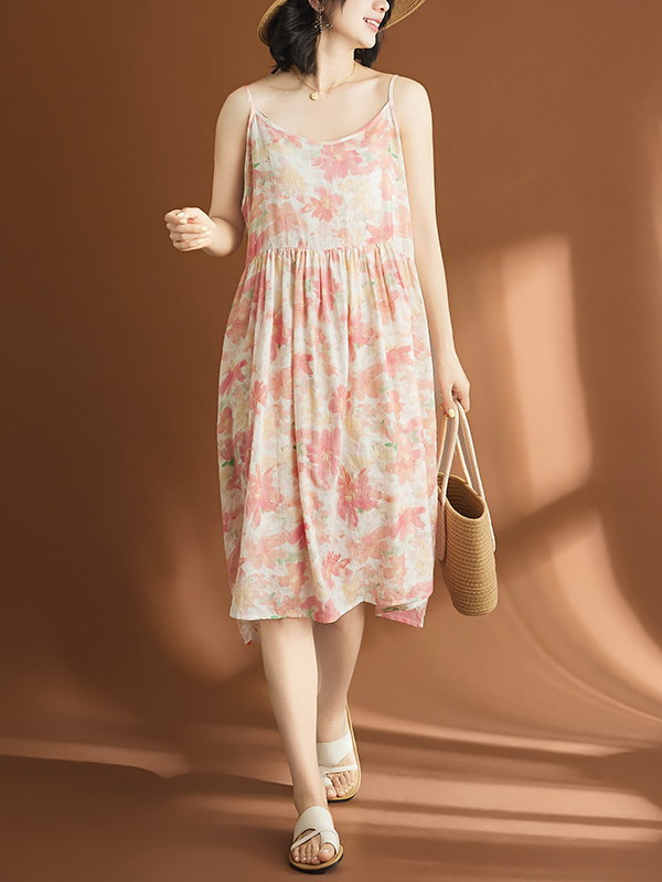 Casual Cotton Linen Women's Dr - огляд і ціна Linen Dress Wrap