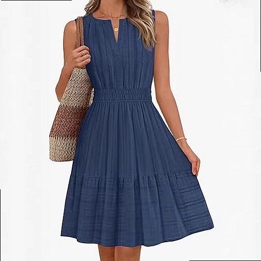 Spring Summer Women's Sleevele - огляд і ціна Linen Dress Wrap