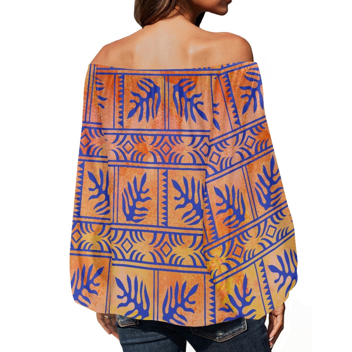 Polynesian Tribal Clothing Sam - огляд і ціна Blouse Off Shoulder
