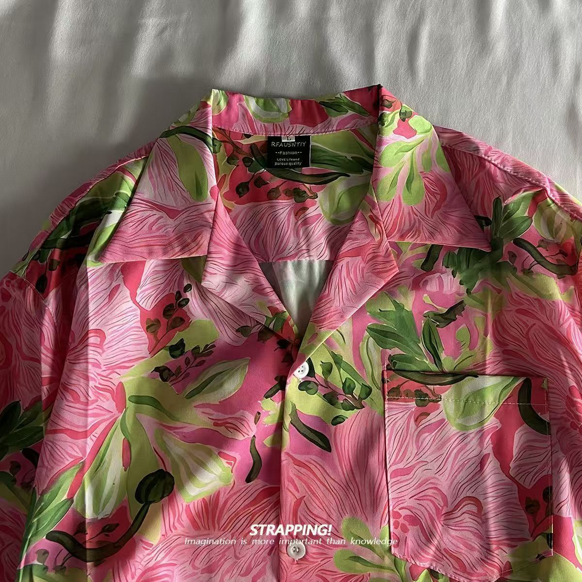 Pink Graffiti Floral Cuban Col - огляд і ціна Romper Floral Print