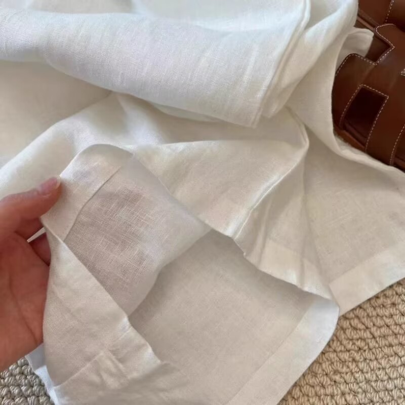 Korean White Cotton Linen Wide - огляд і ціна Linen Pant Wide