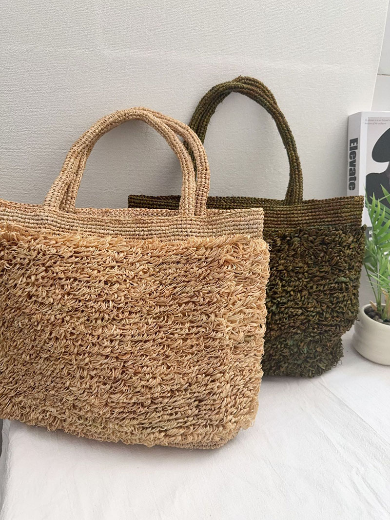 Luxury Raffia Straw Bag Bohemi - огляд і ціна Crochet Bag Raffia