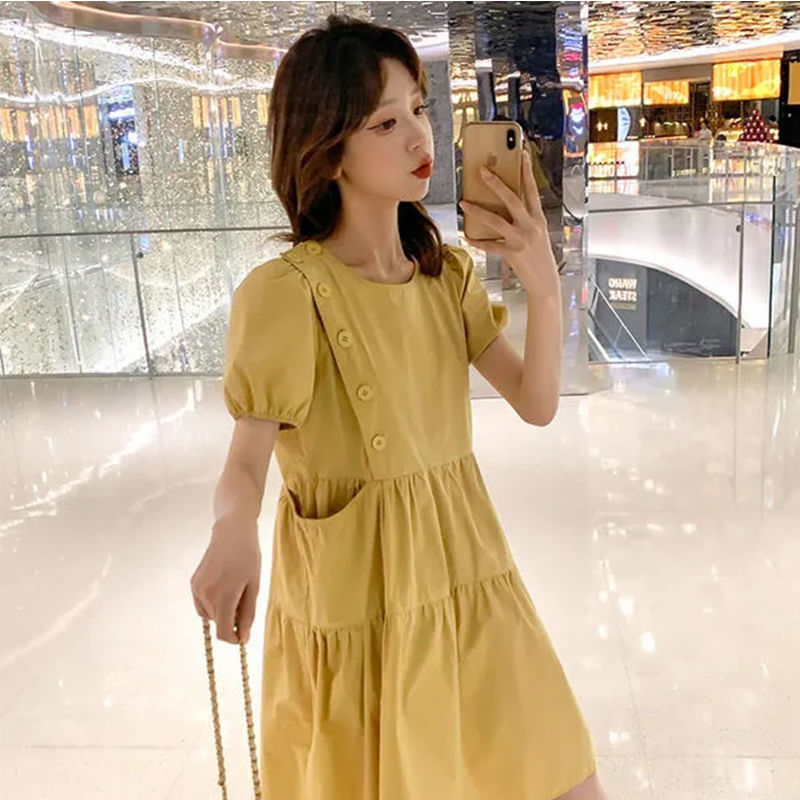 2025 Loose Elegant Korean Casu - огляд і ціна Linen Dress Wrap