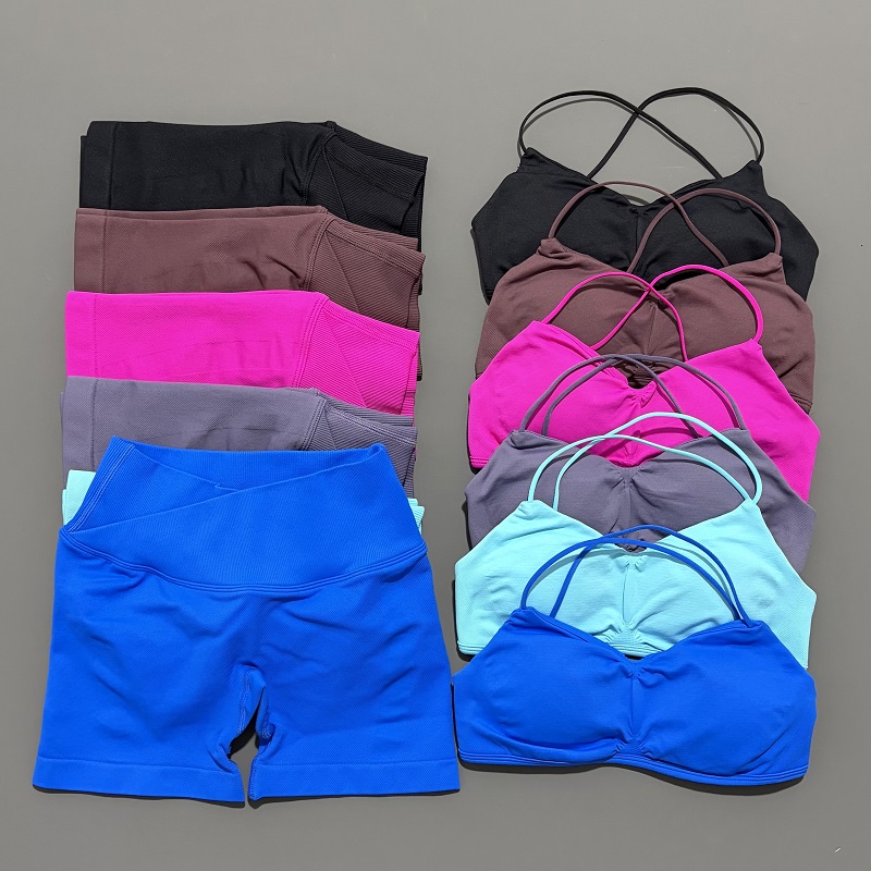 2 Piece Vision Gym Set Women Y - огляд і ціна Crop Top Crochet