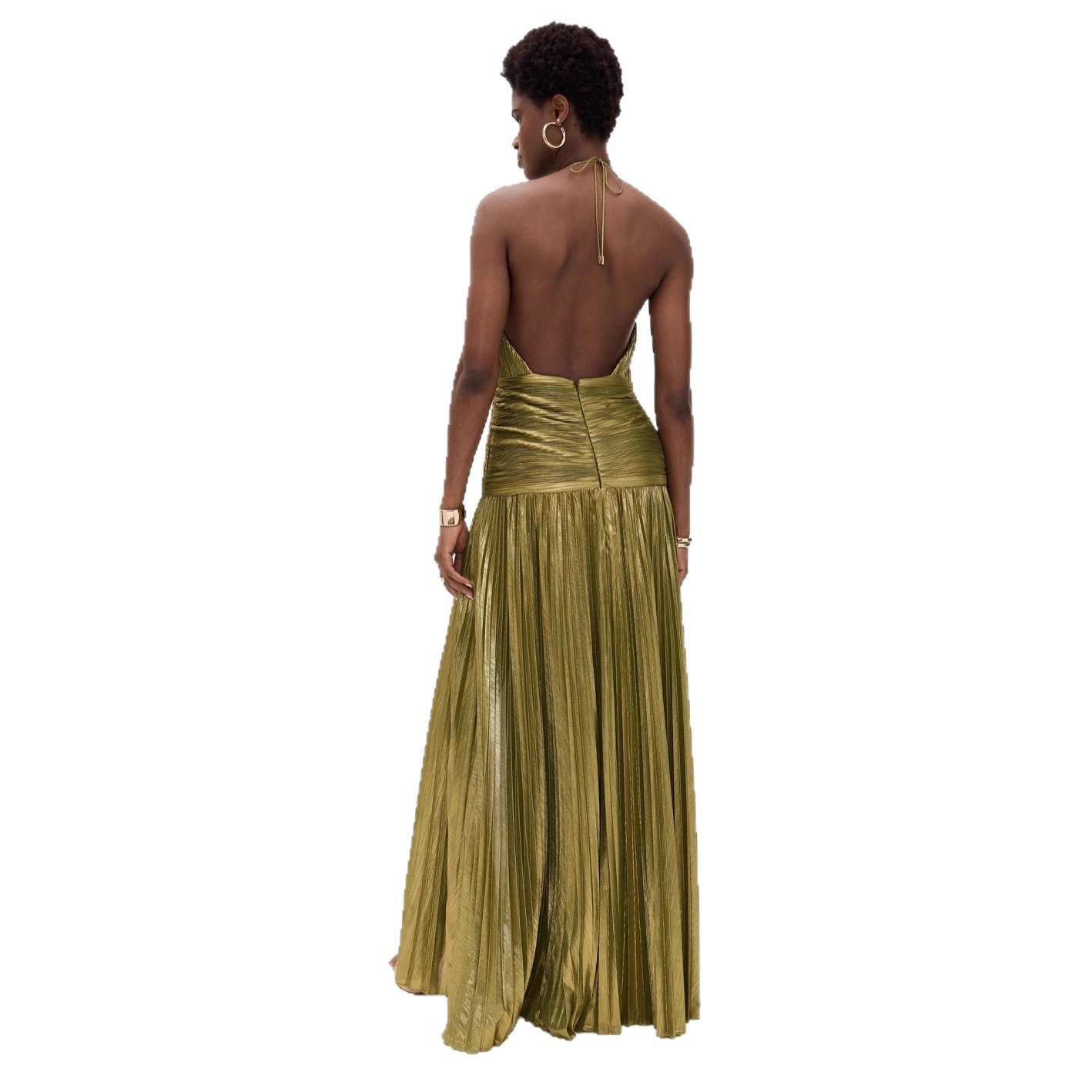 Elegant Party Dress Sleeveless - огляд і ціна Maxi Dress Halter