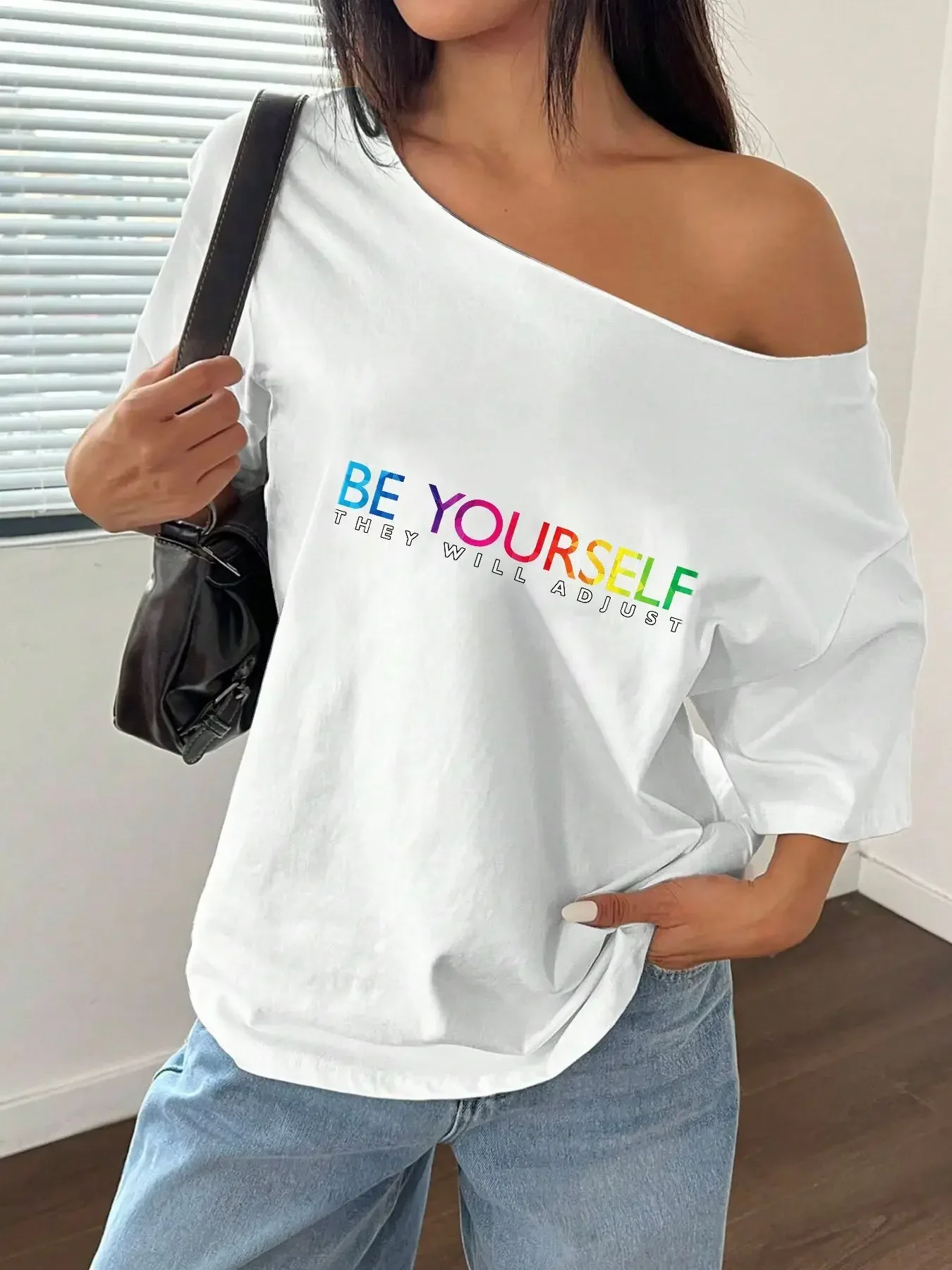 100% Cotton Plus Size Colorful - огляд і ціна Blouse Off Shoulder