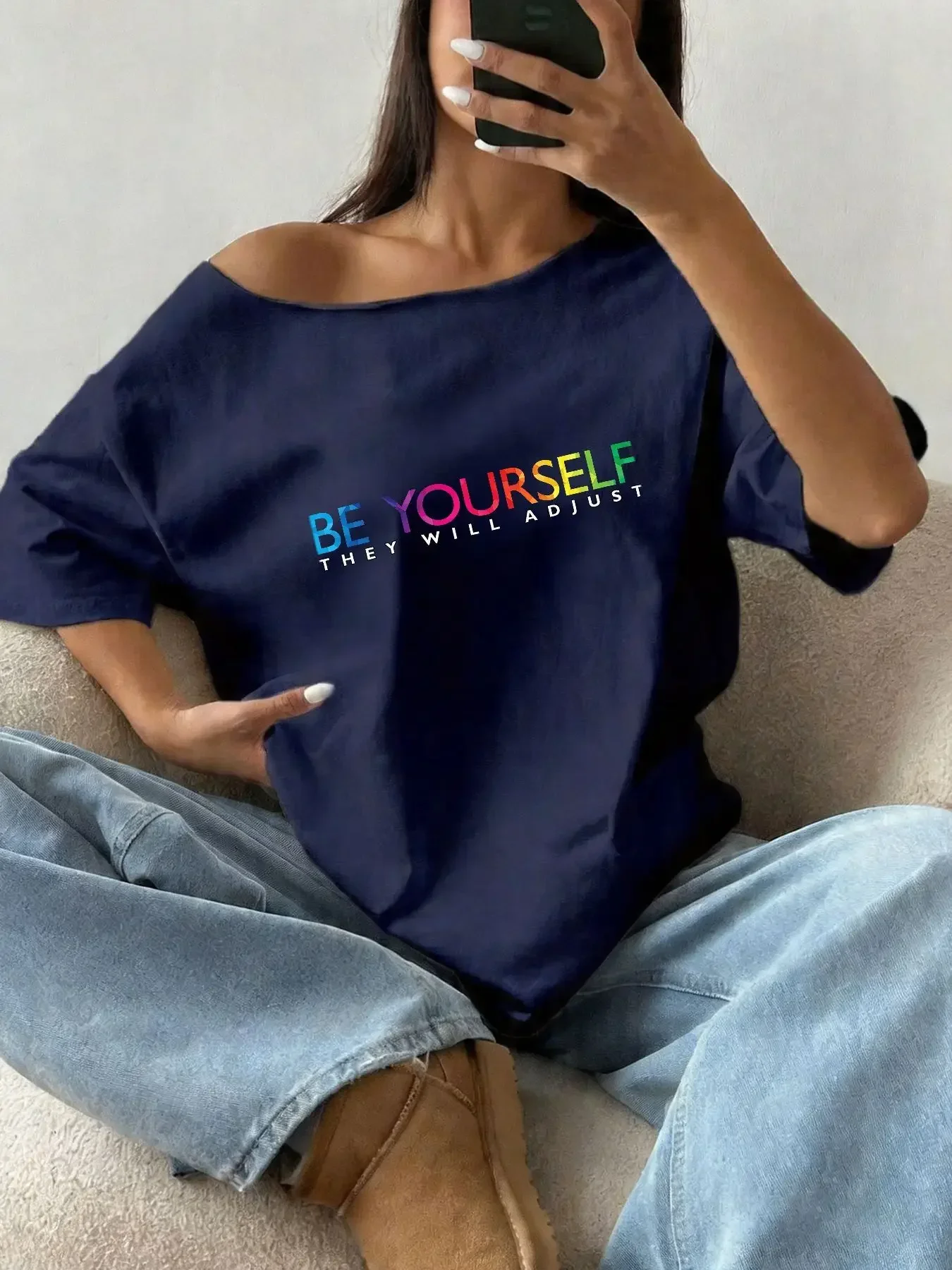 100% Cotton Plus Size Colorful - огляд і ціна Blouse Off Shoulder
