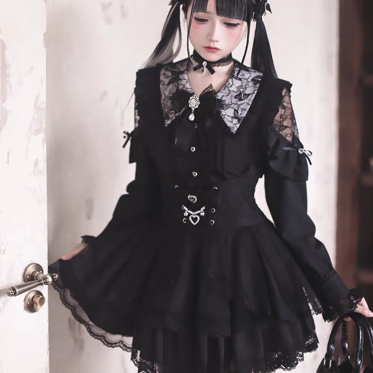 Harajuku Kawaii Skirt Sets Wom - огляд і ціна Blouse Off Shoulder