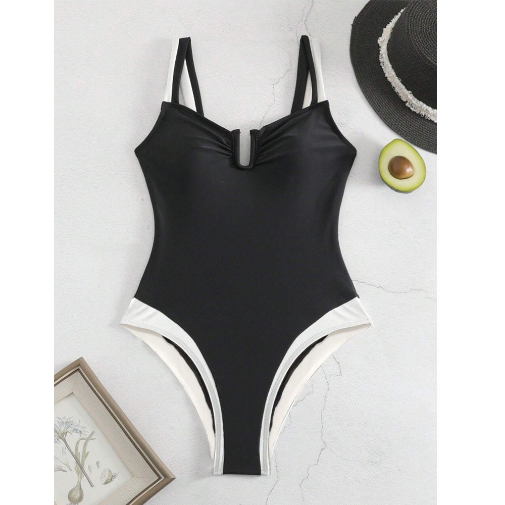 2026 Bikini Woman Tankini Deep - огляд і ціна Swimsuit Bikini Ruched