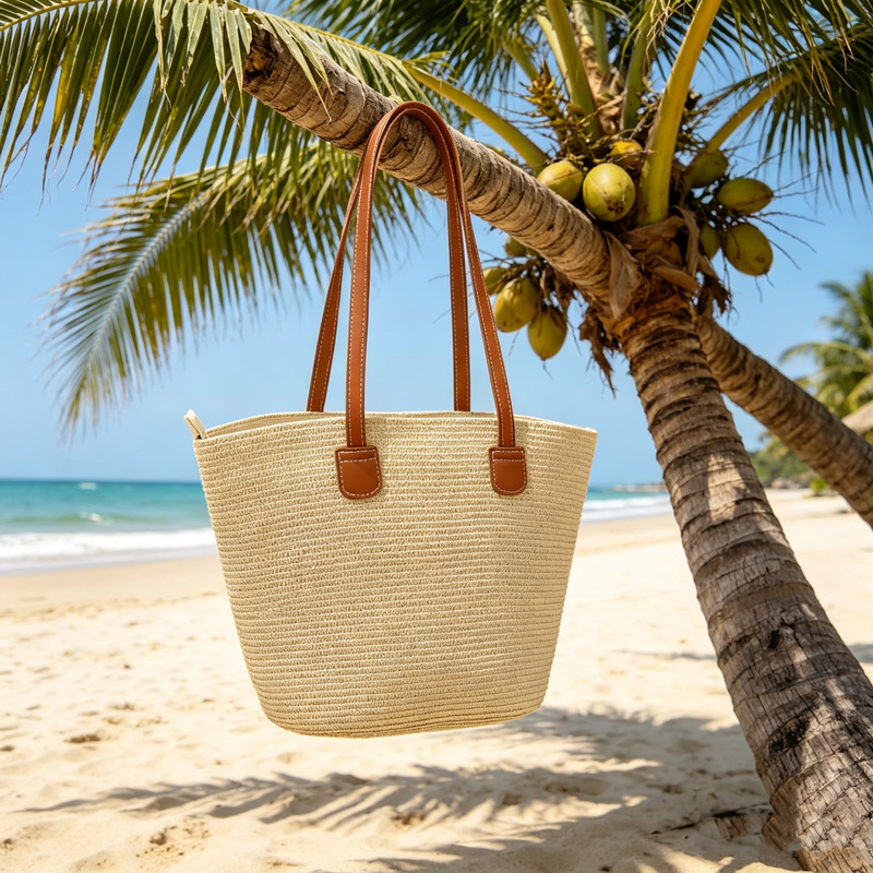 CLAREGQI  Women's Solid Color  - огляд і ціна Tote Bag Beach