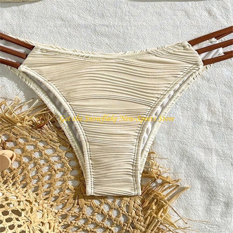 E56D Women Bandeau Swimsuit Se - огляд і ціна Swimsuit Bikini Ruched