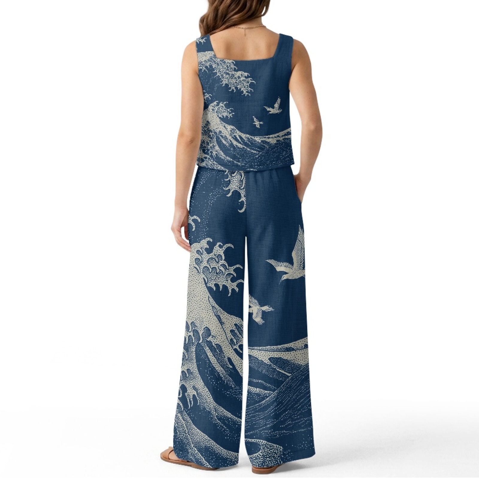 INSTANTARTS Women’s Linen Vest - огляд і ціна Linen Pant Wide