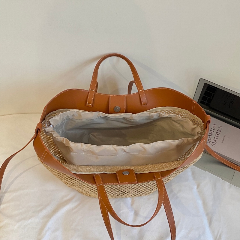 Vsper Branded Straw Knitted Bi - огляд і ціна Crochet Bag Raffia