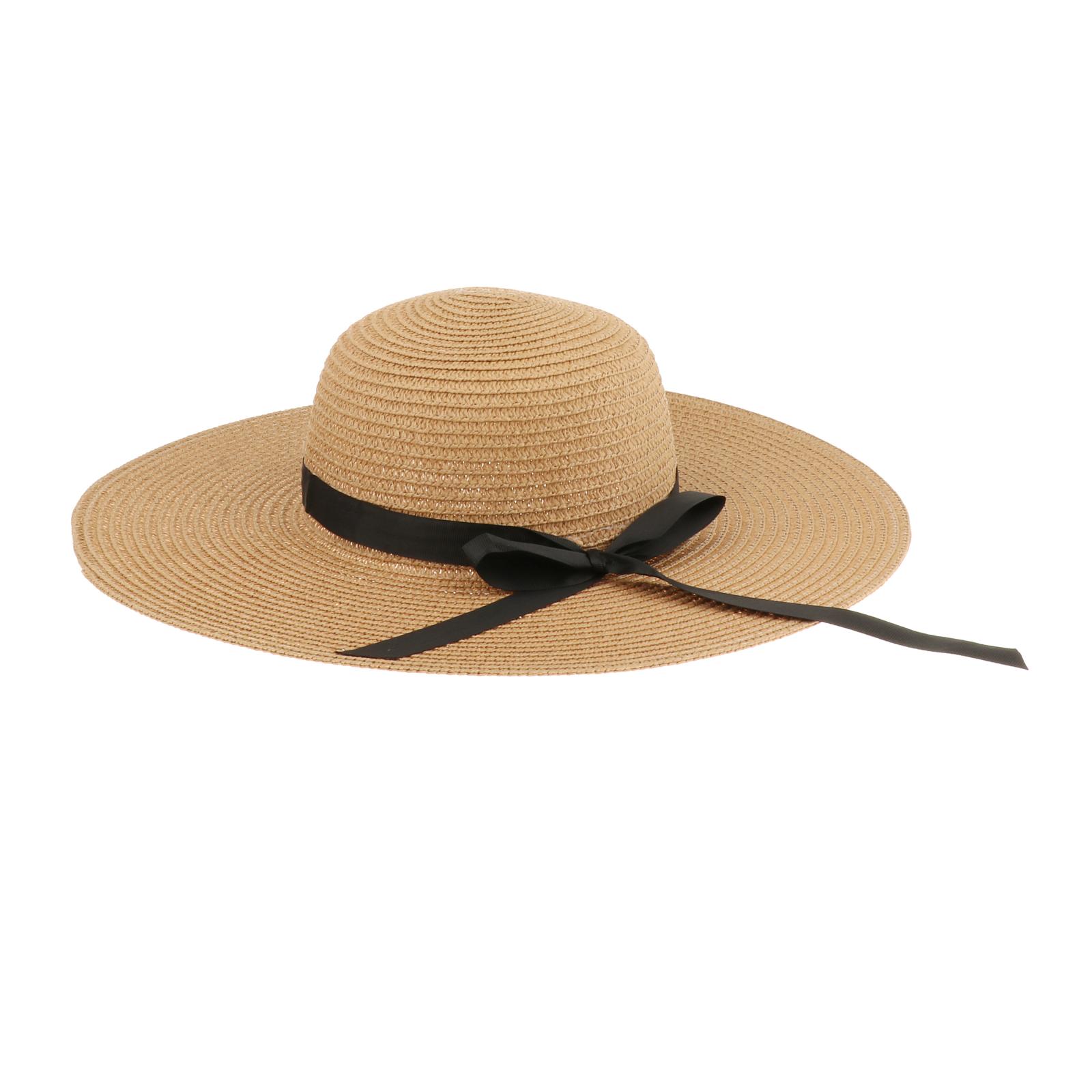 Women Summer Straw Hat Visor F - огляд і ціна Hat Floppy Wide